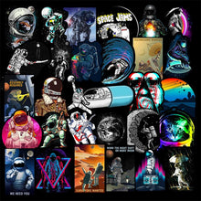 Load image into Gallery viewer, &quot;Space Wanderer&quot; - Sticker Bomb Pack (50pc)
