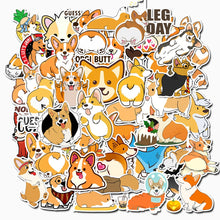 Load image into Gallery viewer, &quot;Corgi Life&quot; - Sticker Bomb Pack (50pc)
