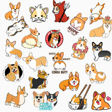 Load image into Gallery viewer, &quot;Corgi Life&quot; - Sticker Bomb Pack (50pc)
