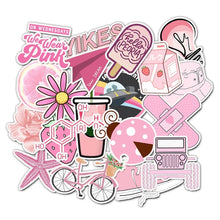 Load image into Gallery viewer, &quot;Just Pink&quot; - Sticker Bomb Pack (50pc)
