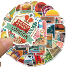 Load image into Gallery viewer, &quot;Globe Trotter&quot; - Sticker Bomb Pack (50pc)
