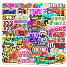 Load image into Gallery viewer, &quot;Use Your Words&quot; - Sticker Bomb Pack (50pc)
